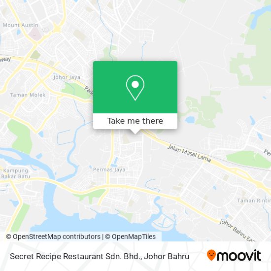 Secret Recipe Restaurant Sdn. Bhd. map