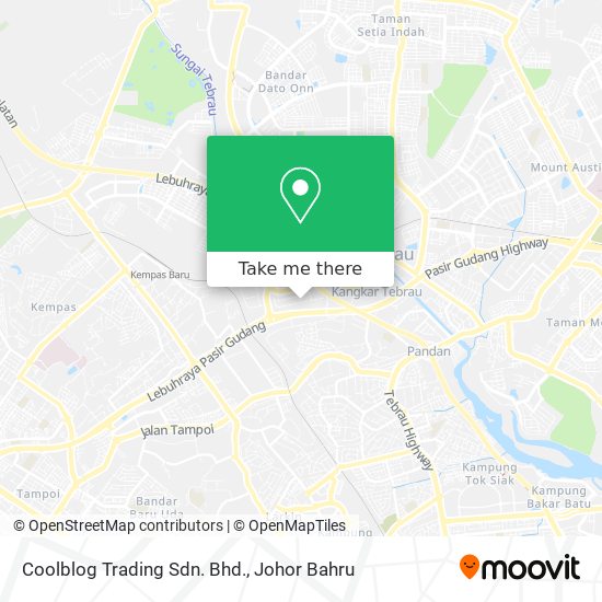 Coolblog Trading Sdn. Bhd. map