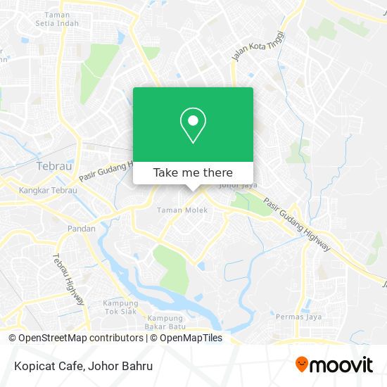 How To Get To Kopicat Cafe In Johor Baharu By Bus