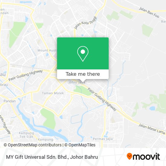 MY Gift Universal Sdn. Bhd. map