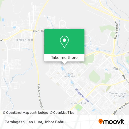 Perniagaan Lian Huat map