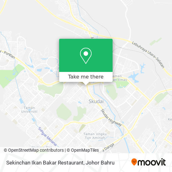Sekinchan Ikan Bakar Restaurant map