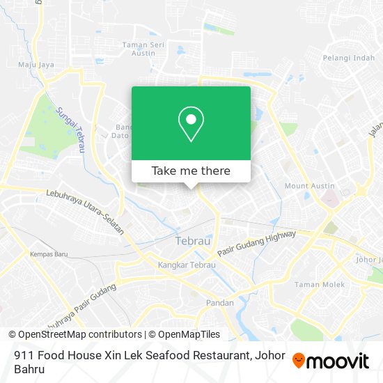 911 Food House Xin Lek Seafood Restaurant map