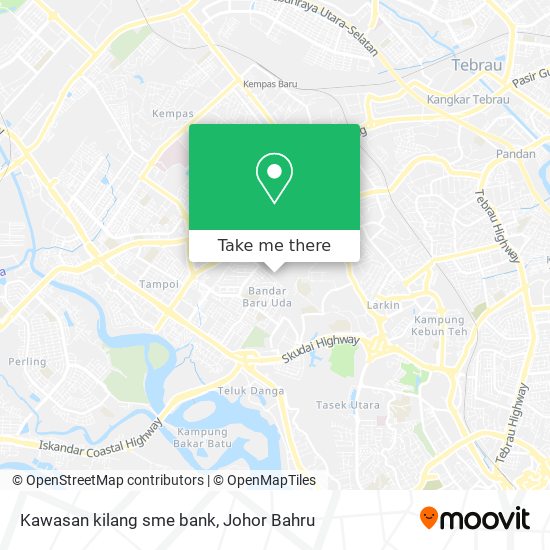 Kawasan kilang sme bank map