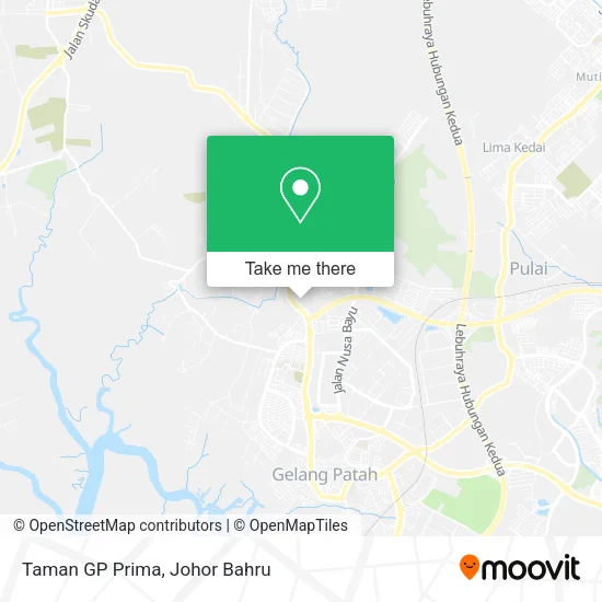 Taman GP Prima map