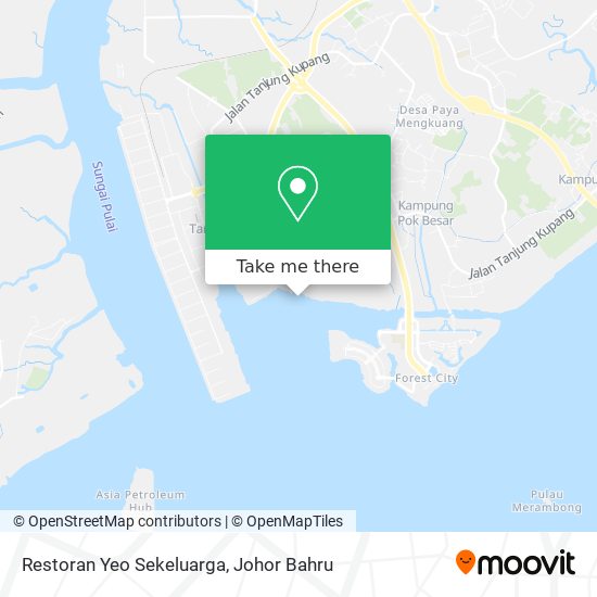 Restoran Yeo Sekeluarga map