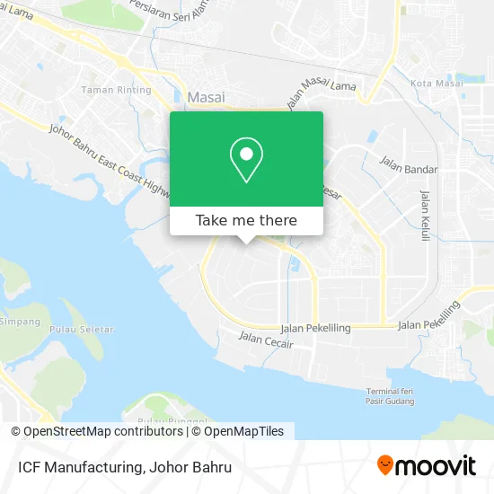 ICF Manufacturing map