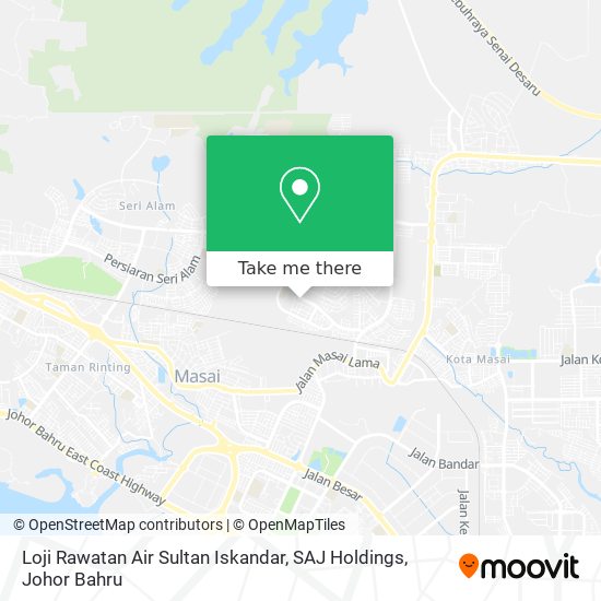 Loji Rawatan Air Sultan Iskandar, SAJ Holdings map