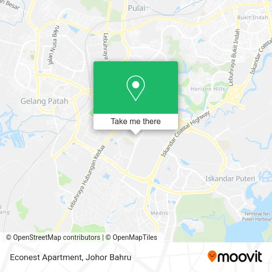 Econest Apartment map