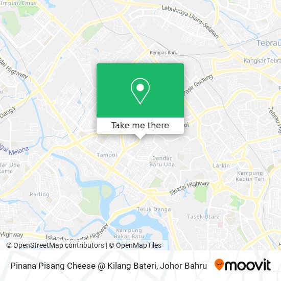 Pinana Pisang Cheese @ Kilang Bateri map