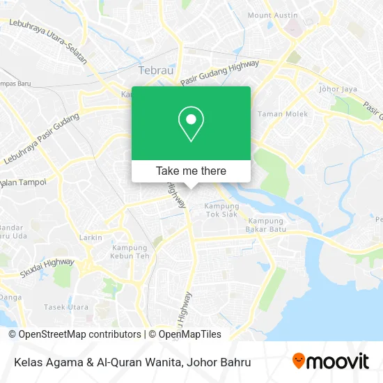 Kelas Agama & Al-Quran Wanita map