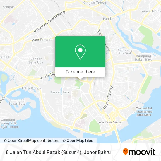 8 Jalan Tun Abdul Razak (Susur 4) map