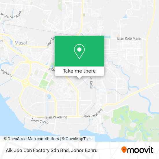 Aik Joo Can Factory Sdn Bhd map