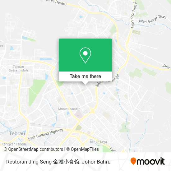 Restoran Jing Seng 金城小食馆 map