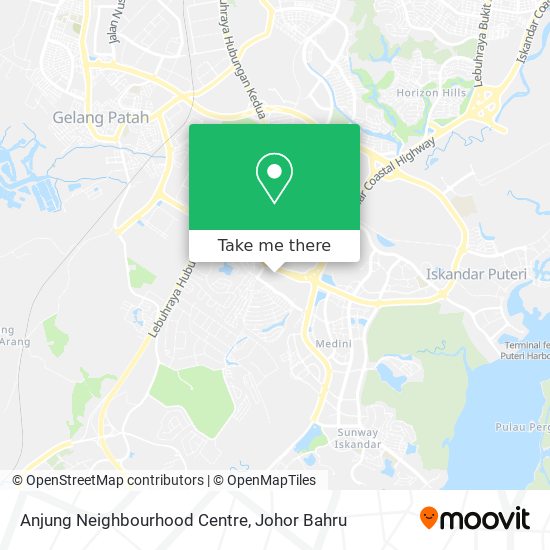 Anjung Neighbourhood Centre map