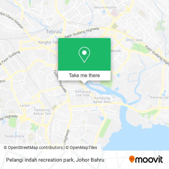 Pelangi indah recreation park map