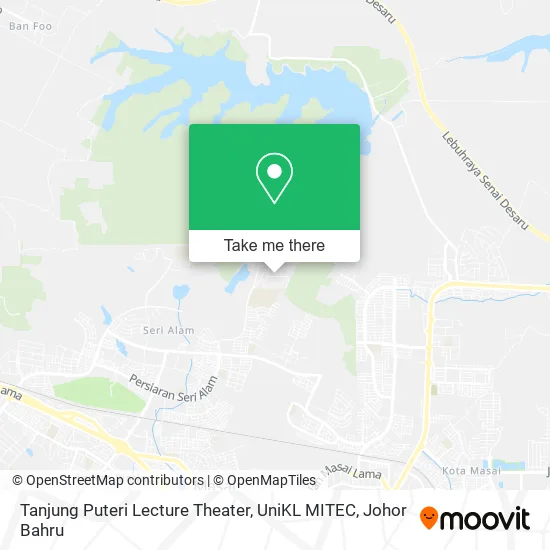 Tanjung Puteri Lecture Theater, UniKL MITEC map