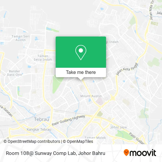 Room 108@ Sunway Comp Lab map