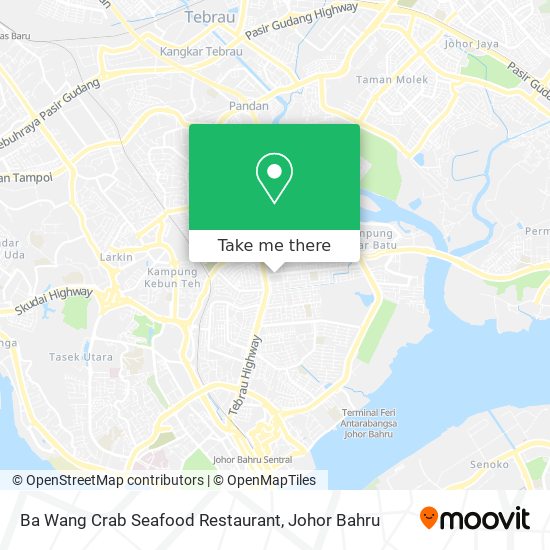 Ba Wang Crab Seafood Restaurant map