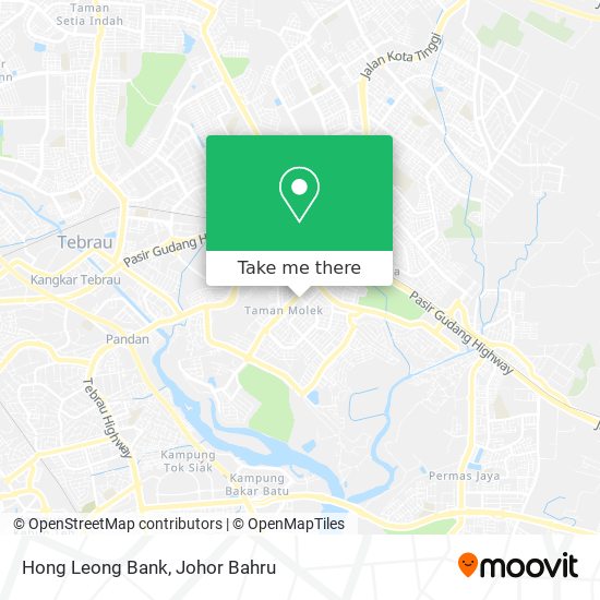 Hong Leong Bank map