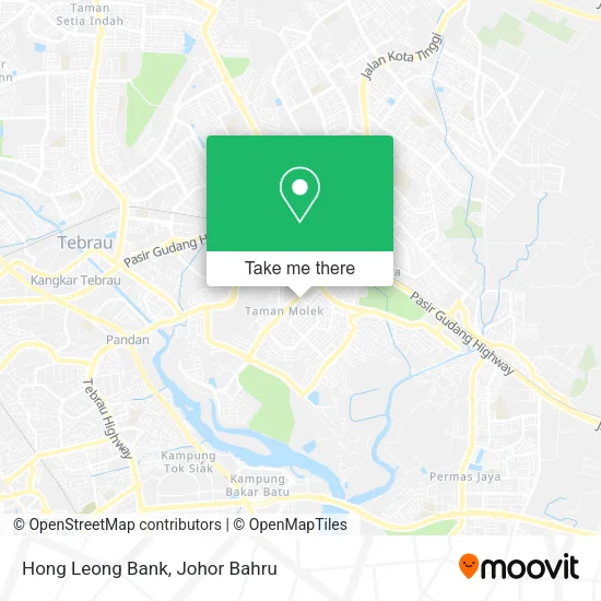 Hong Leong Bank map