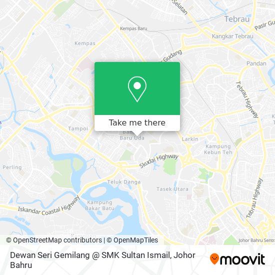 Dewan Seri Gemilang @ SMK Sultan Ismail map