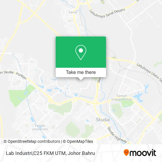Lab Industri,C25 FKM UTM map