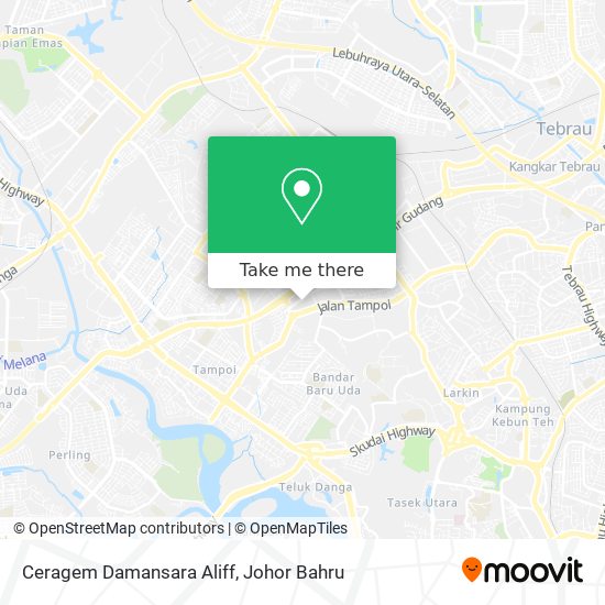 Ceragem Damansara Aliff map