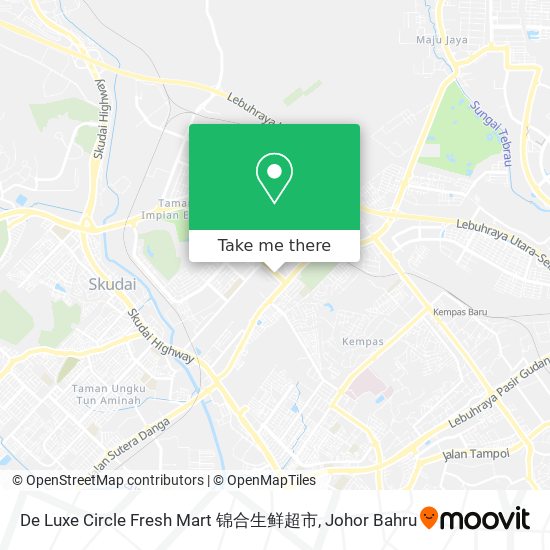 De Luxe Circle Fresh Mart 锦合生鲜超市 map