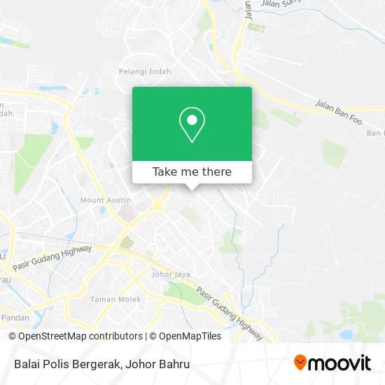 Balai Polis Bergerak map