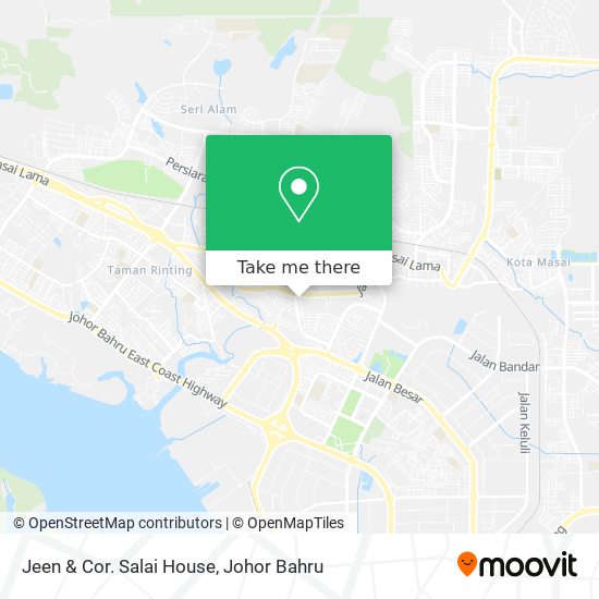 Jeen & Cor. Salai House map