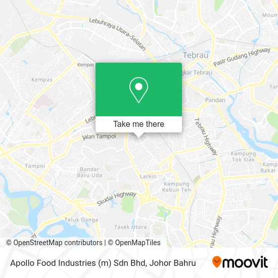 Apollo Food Industries (m) Sdn Bhd map