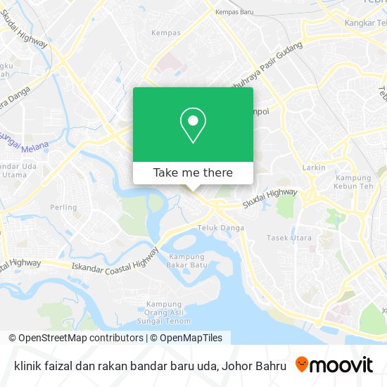 klinik faizal dan rakan bandar baru uda map