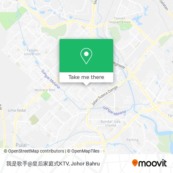 我是歌手@皇后家庭式KTV map