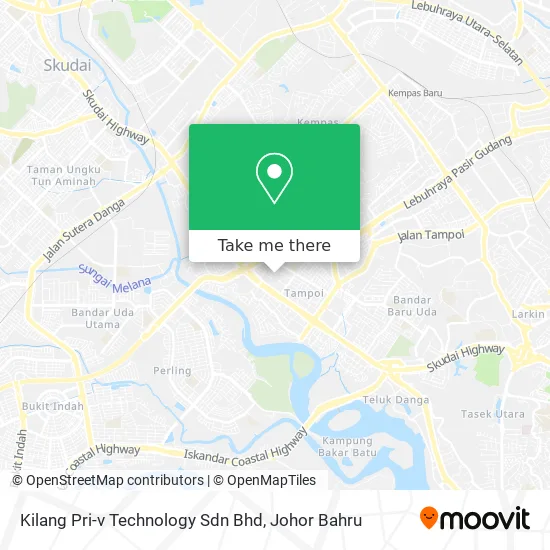 Kilang Pri-v Technology Sdn Bhd map