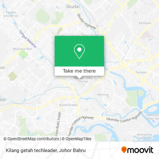 Kilang  getah techleader map