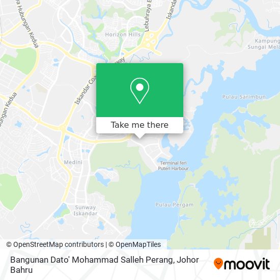 Bangunan Dato' Mohammad Salleh Perang map