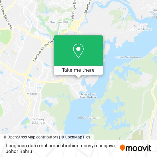 bangunan dato muhamad ibrahim munsyi nusajaya map