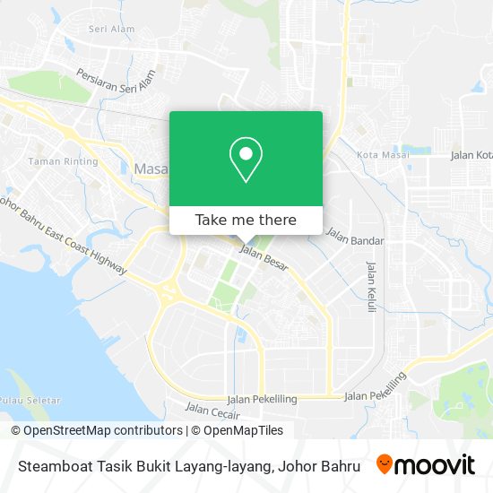 Steamboat Tasik Bukit Layang-layang map