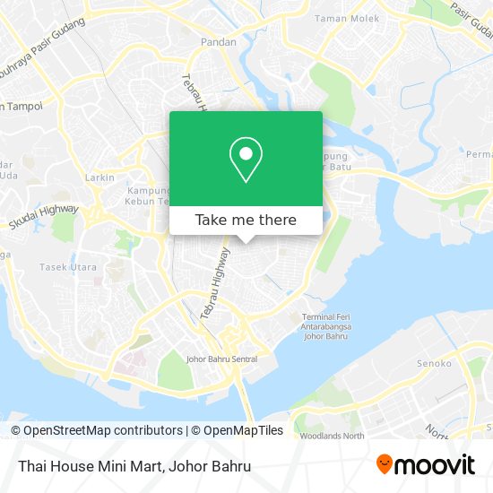Thai House Mini Mart map