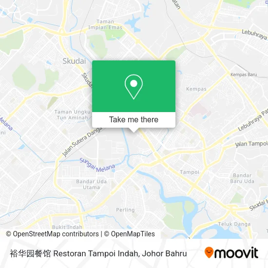 裕华园餐馆 Restoran Tampoi Indah map