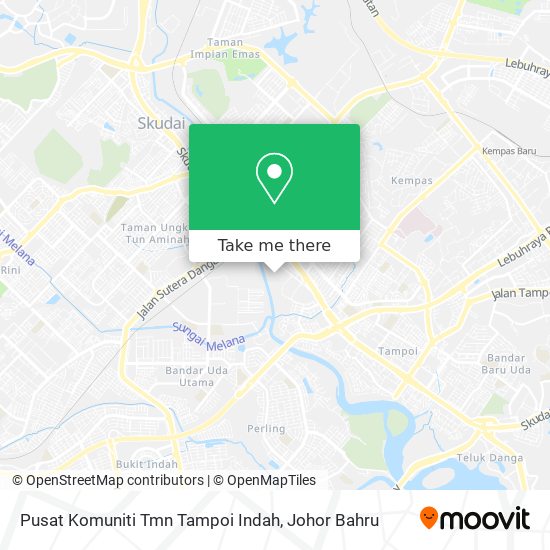Pusat Komuniti Tmn Tampoi Indah map