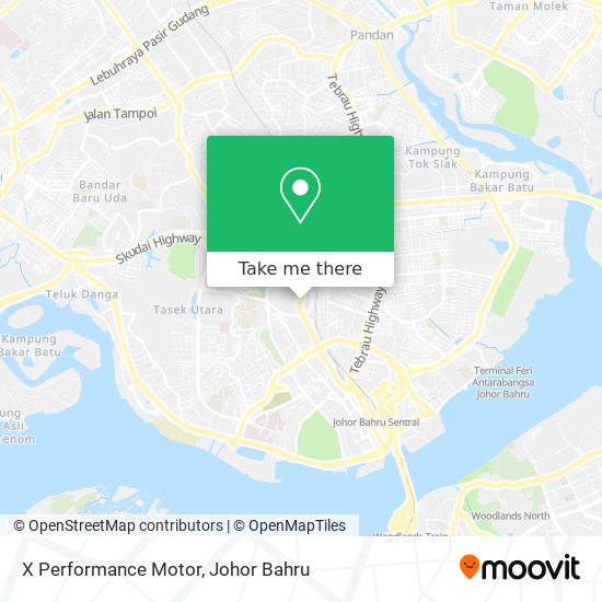 X Performance Motor map