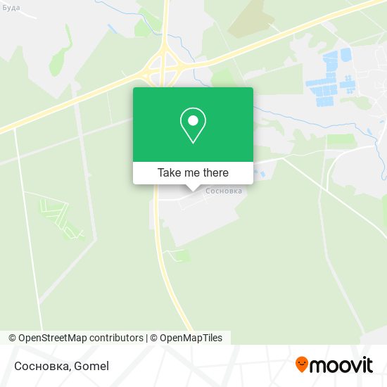 Сосновка map