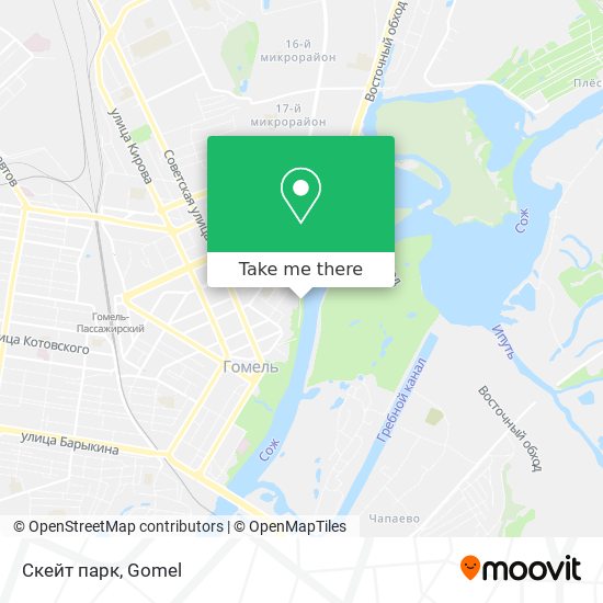 Скейт парк map