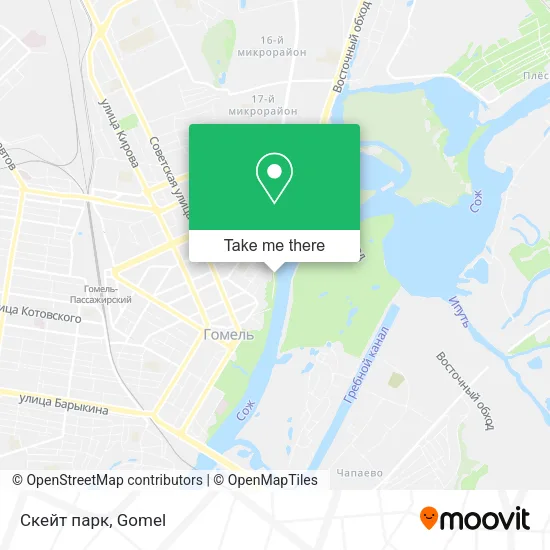 Скейт парк map