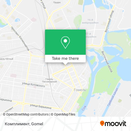 Комплимент map