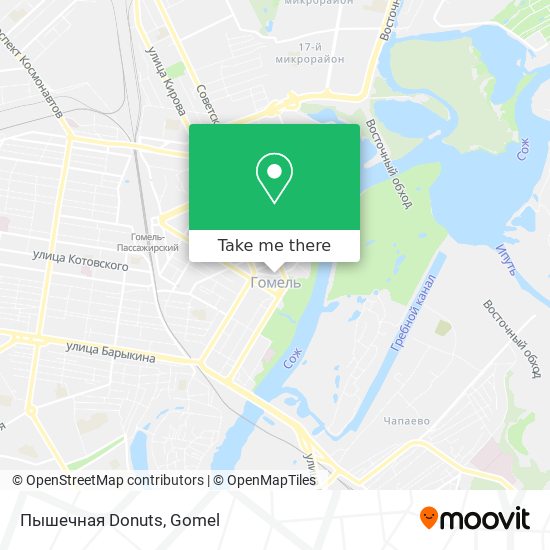 Пышечная Donuts map