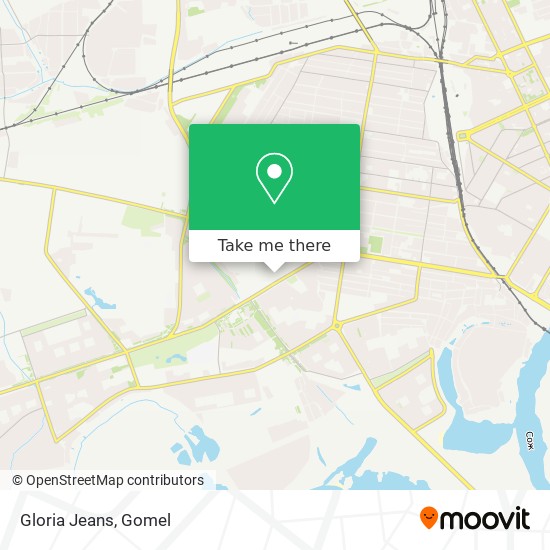 Gloria Jeans map