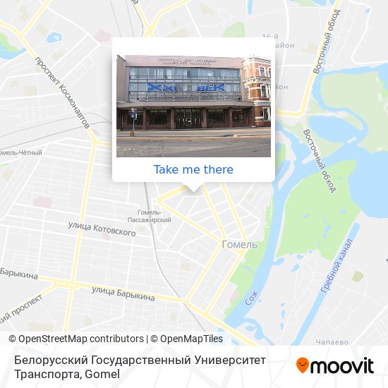Белорусский Государственный Университет Транспорта map